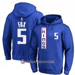 Veste a Capuche Sacramento Kings De'aaron Fox Ville 2023-24 Bleu
