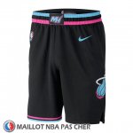 Short Miami Heat Ciudad 2018-19 Noir