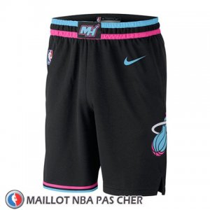 Short Miami Heat Ciudad 2018-19 Noir