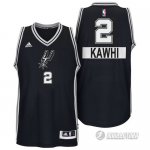 Maillot Kawhi San Antonio Spurs #2 Noir