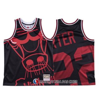 Maillot Chicago Bulls Otto Porter Jr. Mitchell & Ness Big Face Noir
