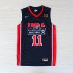 Maillot de Malone USA NBA 1992 Bleu