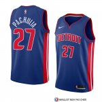 Maillot Detroit Pistons Zaza Pachulia Icon 2018 Bleu