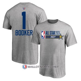 Maillot Manche Courte All Star 2024 Devin Booker Gris