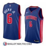 Maillot Detroit Pistons Bruce Brown Jr. No 6 Icon 2018 Bleu