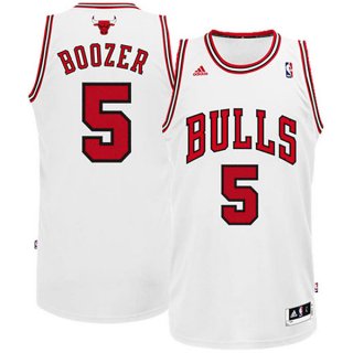 Maillot Bulls Boozer 5 Blanc