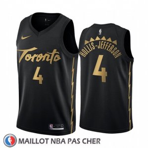 Maillot Tornto Raptors Rondae Hollis Jefferson Ville Edition Noir