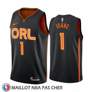 Maillot Orlando Magic Jonathan Isaac Ville Edition Noir