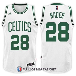 Maillot Boston Celtics Abdel Nader Home 28 2017-18 Blanc