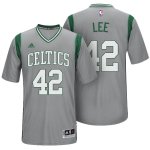 Maillot Manche Courte Celtics Lee 42 Gris