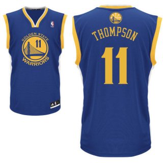 Maillot Bleu Thompson Golden State Warriors Revolution 30