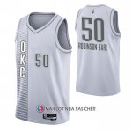 Maillot Oklahoma City Thunder Jeremiah Robinson-earl NO 50 Ville 2021-22 Blanc
