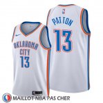 Maillot Oklahoma City Thunder Justin Patton Association Blanc