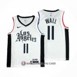 Maillot Los Angeles Clippers John Wall NO 11 Ville 2019-20 Blanc
