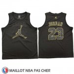 Maillot Michael Jordan No 23 Noir Or