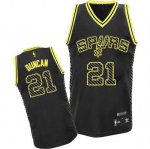 Maillot Alimentation Mode Spurs Duncan 21 Noir