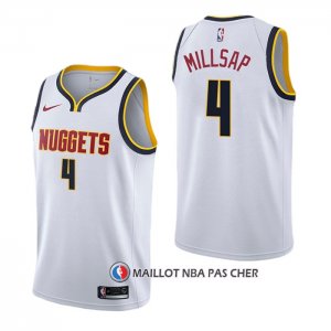 Maillot Denver Nuggets Paul Millsap Association Blanc