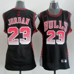 Maillot Femme de Jordan Chicago Bulls #23 Noir