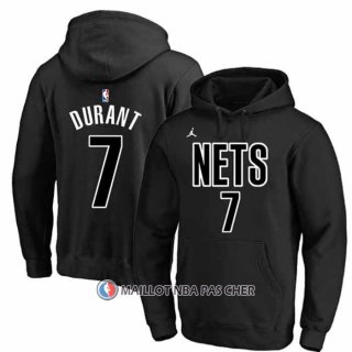 Veste a Capuche Brooklyn Nets Kevin Durant Statement 2022-23 Noir
