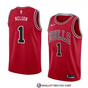 Maillot Chicago Bulls Jameer Nelson Icon 2018 Rouge