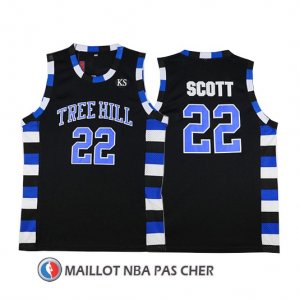 Maillot Pelicula Tree Hill Scott 22 Noir