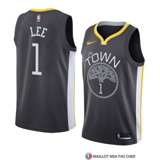 Maillot Golden State Warriors Damion Lee Statement 2018 Noir
