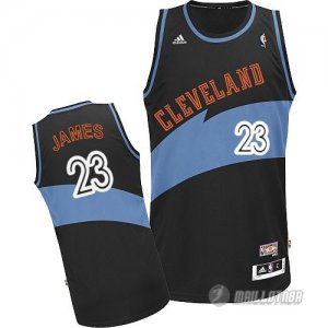 Maillot Noire James Cleveland Cavaliers Revolution 30