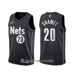 Maillot Brooklyn Nets Landry Shamet Earned 2020-21 Noir