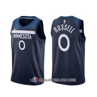 Maillot Minnesota Timberwolves D'angelo Russell Icon Bleu
