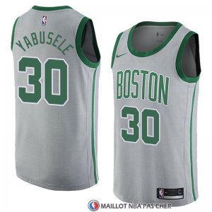 Maillot Boston Celtics Guerschon Yabusele Ville 2018 Gris