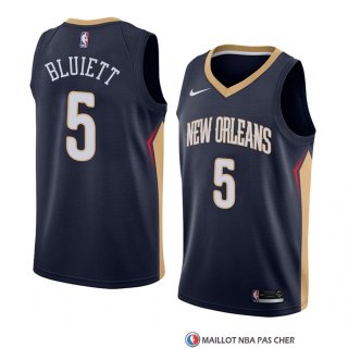Maillot New Orleans Pelicans Trevon Bluiett Icon 2017-18 Bleu