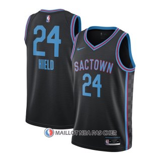 Maillot Sacramento Kings Buddy Hield Ville 2020-21 Noir