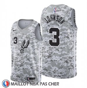 Maillot San Antonio Spurs Keldon Johnson Earned 2019-20 Camuflaje