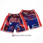 Short Philadelphia 76ers Lunar New Year Mitchell & Ness Just Don Rouge Short Philadelphia 76ers Lunar New Year Mitchell & Ness Just Don Rouge