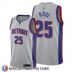 Maillot Detroit Pistons Derrick Rose Statement Gris
