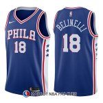 Maillot Philadelphia 76ers Marco Belinelli Icon 18 2017-18 Bleu