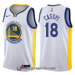 Maillot Golden State Warriors Omri Casspi Association 18 2017-18 Blanc