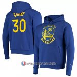 Veste a Capuche Golden State Warriors Stephen Curry Bleu