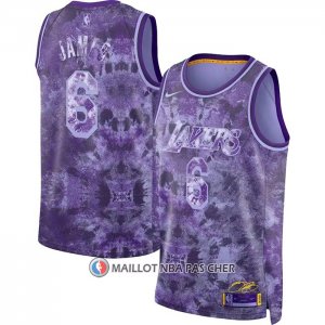 Maillot Los Angeles Lakers LeBron James NO 6 Select Series 2023 Volet