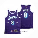 Maillot Los Angeles Lakers Kobe Bryant NO 8 Ville Edition 2021-22 Volet