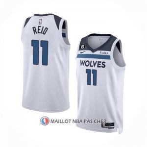 Maillot Minnesota Timberwolves Naz Reid Association Blanc