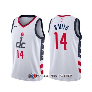 Maillot Washington Wizards Ish Smith Ville Blanc