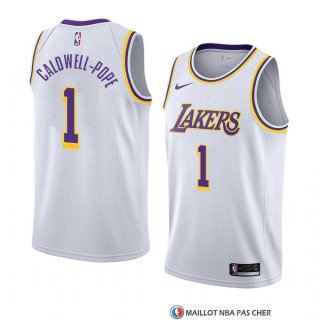 Maillot Los Angeles Lakers Kentavious Caldwell Pope Association 2018-19 Blanc