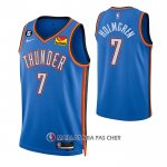 Maillot Oklahoma City Thunder Chet Holmgren Icon Bleu