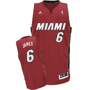 Maillot Rouge James Miami Heat Revolution 30