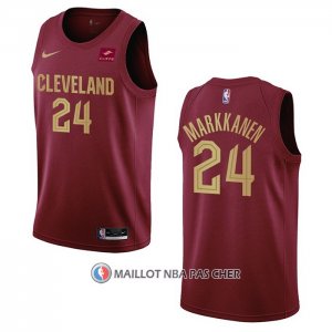 Maillot Cleveland Cavaliers Lauri Markkanen NO 24 Icon 2022-23 Rouge