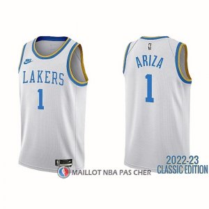 Maillot Los Angeles Lakers Trevor Ariza NO 1 Classic 2022-23 Blanc