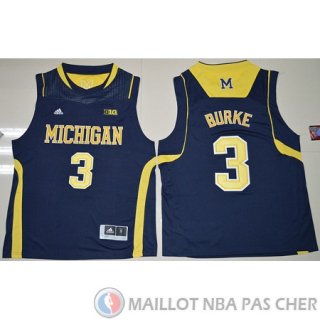 Maillot NCAA Trey Burke Bleu Marino
