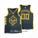Maillot Golden State Warriors Jonathan Kuminga NO 00 Ville 2018-19 Bleu