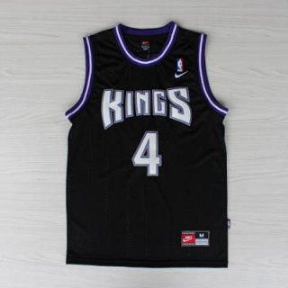 Maillot Sacramento Kings Webber #4 Noir